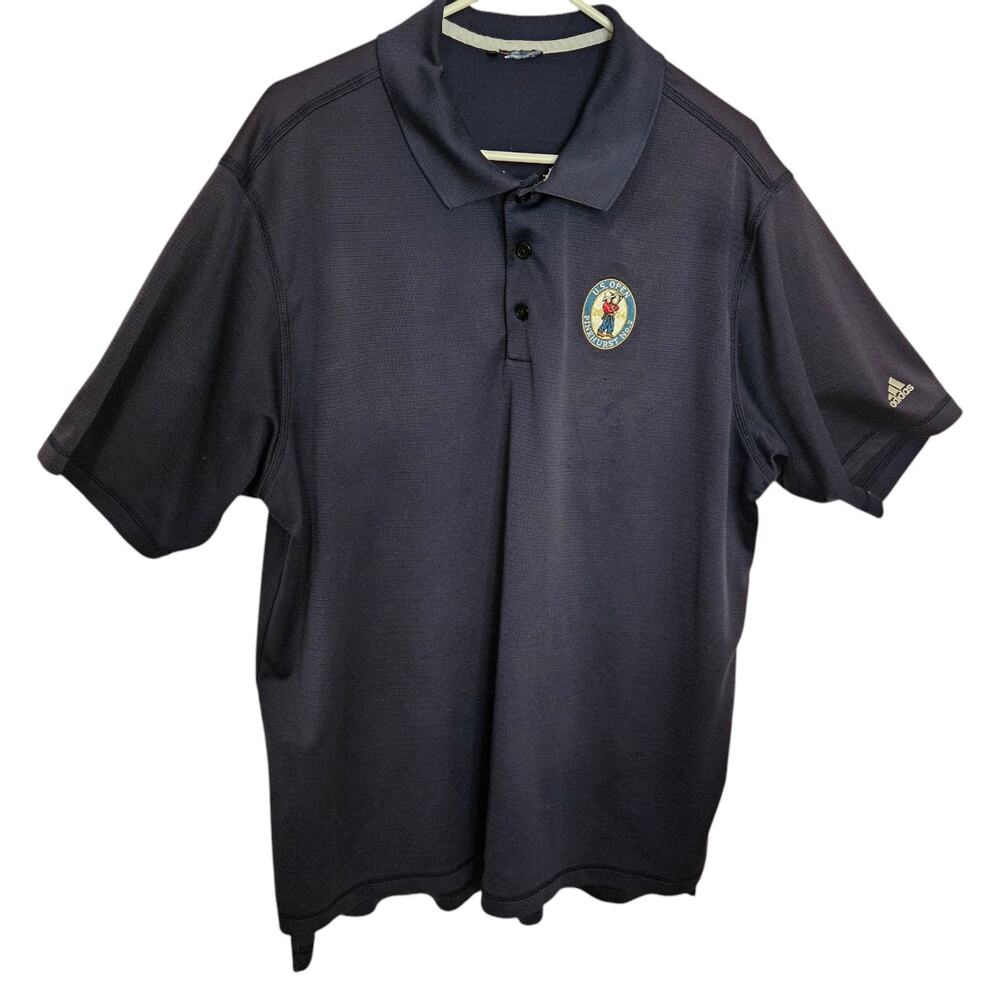 Adidas US Open Pinehurst No. 2 Polo Shirt 50 Inch Chest Putter Boy Logo